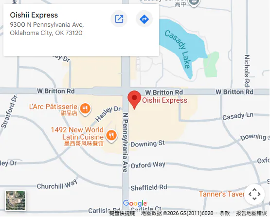 Location, 9300 N Pennsylvania Ave, Oklahoma City, OK 73120